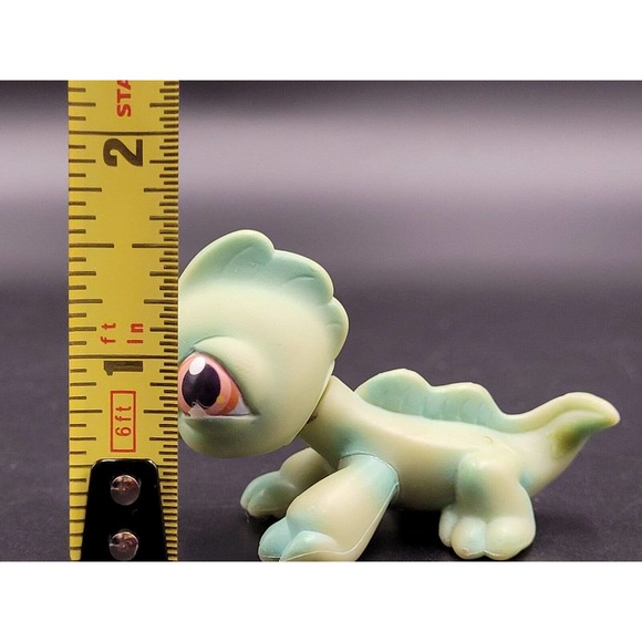 Littlest Pet Shop Iguana #29 Hasbro 2007 Green Lizard Figure LPS - Picture 6 of 11